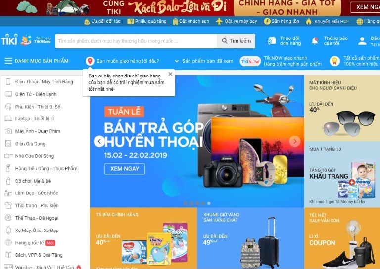 Tìm hiểu kinh nghiệm mua laptop trên Tiki cho người mới